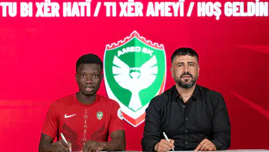Amedspor'un yeni savunma kozu Fransa'dan geldi Amadou Cisse imzayı attı