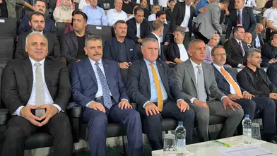 Amedspor-Erzurumspor karşılaşmasında Diyarbakır Stadı'nda protokol yoğunluğu yaşandı