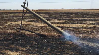 Diyarbakır'da anız yangınları enerji altyapısını vurdu: 5 milyon liralık devasa zarar