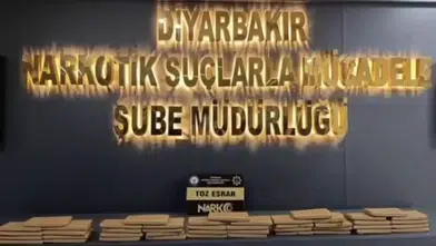 Diyarbakır Bağlar'da narkotik operasyonu: 14 kilo esrar ele geçirildi