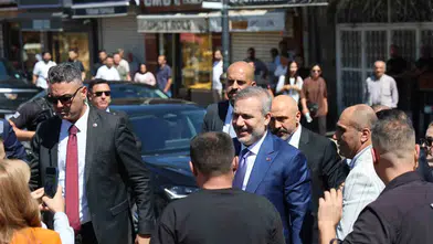 Dışişleri Bakanı Hakan Fidan Diyarbakır'da: Tarihi Ulu Cami'de cuma namazı mesaisi