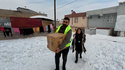 DBB’den kış koşullarında ihtiyaç sahiplerine gıda desteği