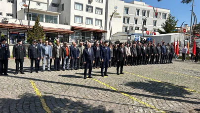 Çermik'te saygı duruşu: Zaferin 111. yılı kutlandı