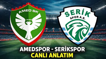 Amedspor Serikspor Maçı Canlı Anlatım 7 Mart 2026