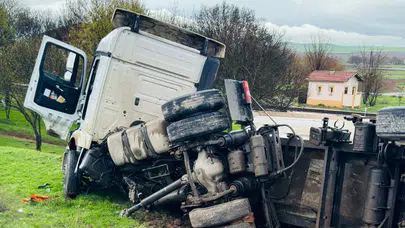 Bismil’de peş peşe TIR kazaları! Aynı gün ikinci kaza