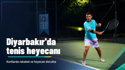 Diyarbakır'da tenis heyecanı sürüyor: Amed Cup'ta şampiyonlar 13 Ekim'de belli oluyor
