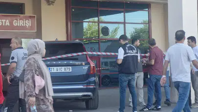 Diyarbakır Yenişehir'de kırmızı ışıkta dehşet: Cip çapraz ateşe alındı, 2 yaralı