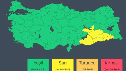 İçişleri Bakanlığı'ndan Diyarbakır'a sarı kodlu uyarı: Kuvvetli sağanak geliyor