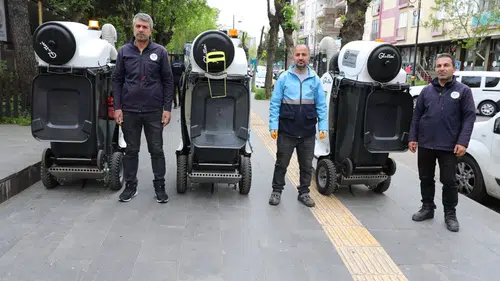 Diyarbakır Yenişehir'de filoya üç modern temizlik makinesi katıldı