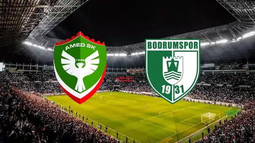 Amedspor Bodrum FK maçının canlı yayın bilgisi netleşti: İşte o kanal