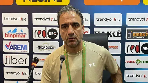 Amedspor'da Küçükbayrak garanti verdi: Mazeret yok, kupa gelecek