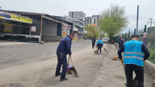 Diyarbakır'da iki sanayi sitesinde temizlik harekatı