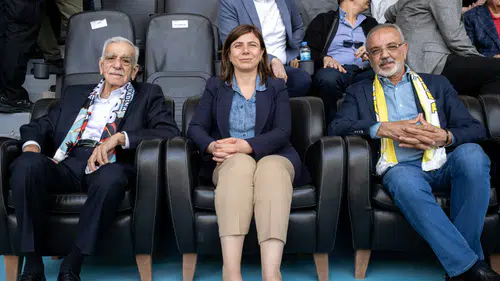Serra Bucak play-off finalini tribünden takip etti