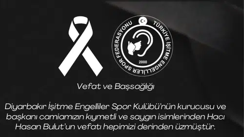 Diyarbakır'da sporun duayen ismi vefat etti: Federasyon taziye yayınladı