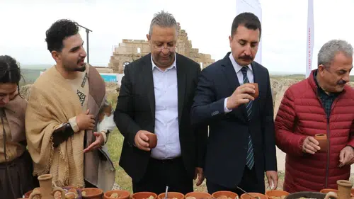 Roma dönemi mutfağı Diyarbakır'da Zerzevan Kalesi'nde yeniden canlandı