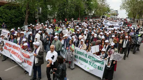 Diyarbakır'da engelliler 'sağlamcılığa' karşı yürüdü