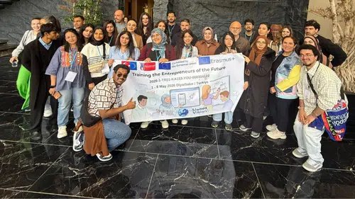 Geleceğin girişimcileri Diyarbakır'da üretimi yerinde gördü: Farklı ülkelerden geldiler