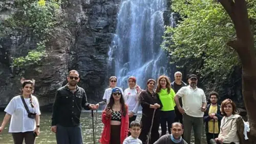 Diyarbakır Çermik'te turist akını başladı: Şelaleler ve tarihi yerler ilgi görüyor