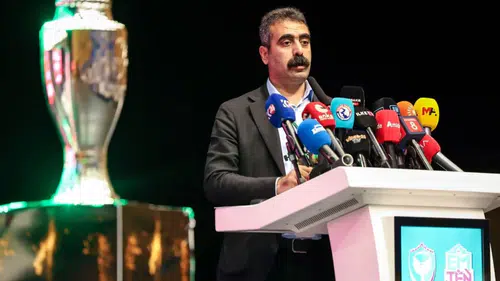 Diyarbakır'da Eşbaşkan Bucak'tan Amedspor'a destek sözü: Her zaman yanındayız