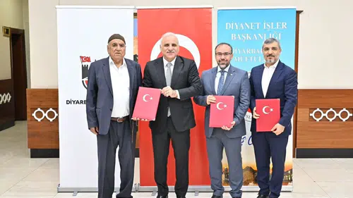 Diyarbakır Valiliği'nde yeni cami yapımı için protokol imzalandı: Adresi belli oldu