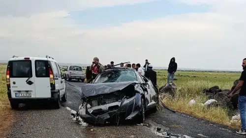 Nişan dönüşü facianın görüntüleri ortaya çıktı