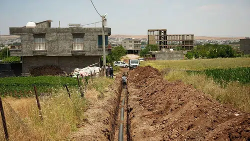 Diyarbakır'da binlerce kişi çözüm bekliyordu: 10 kilometrelik hattın yapımına başlandı