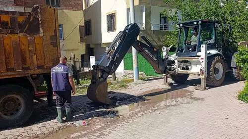 Diyarbakır'da 9 günde 40'tan fazla arıza giderildi: Kent susuz kalmadı
