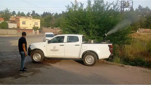 Diyarbakır'da yazın vatandaşın en büyük çilesi sineklerle ULV destekli mücadele