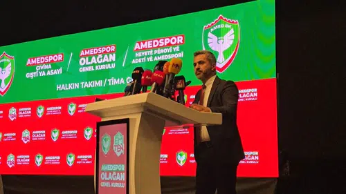 Amedspor'da yeni yönetim Süper Lig için çıtayı yükseğe koydu