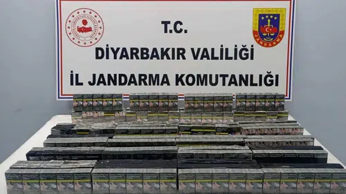 Diyarbakır'da operasyon: Sigaradan termos ve ayakkabıya çok sayıda kaçak ürün ele geçirildi