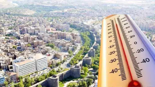 Diyarbakır'da 17 ilçenin hava sıcaklığı belli oldu: Şaşırtan rakamlar var