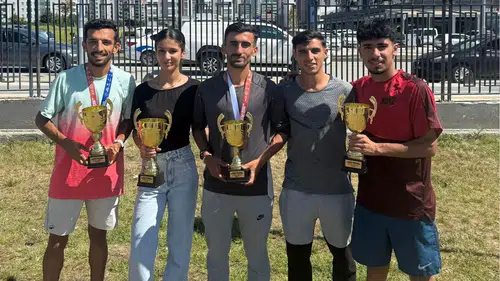 Yarı maratonda Diyarbakır'a madalya yağdı: Dicle Üniversitesi kürsüyü bırakmadı