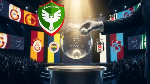 İşte Amedspor'un Süper Lig'de ilk yarı fikstürü: 4 büyüklerle maç haftaları netleşti