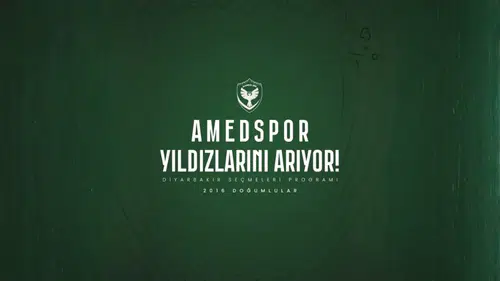 Amedspor Akademi seçmeleri başlıyor: 2016 doğumlular için kritik gün