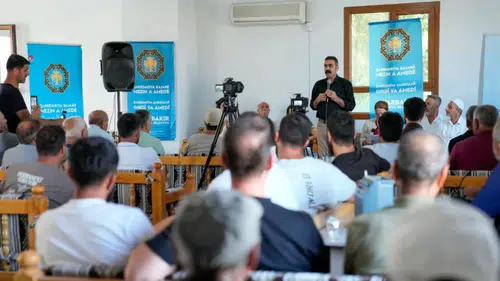 Diyarbakır'da halk buluşmasında Eşbaşkan Hatun'dan su sorununa kalıcı çözüm müjdesi