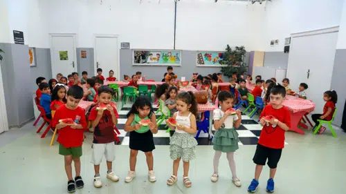 Çocuklar Diyarbakır'ın coğrafi işaretli lezzetini hem yedi hem tarihini öğrendi