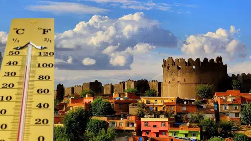 Diyarbakır’da kavurucu sıcaklık rekoru: O ilçede hayat durma noktasında