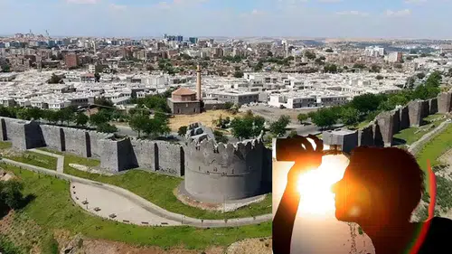 Diyarbakır'da dışarı çıkacaklar iki kez düşünsün: Termometrede şaşırtan rakamlar