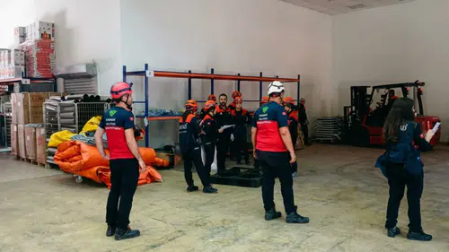 Kayapınar Belediyesi arama kurtarma ekibi İRNAP sınavına hazırlanıyor: Son prova tamamlandı