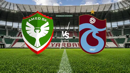Amedspor Trabzonspor maçının canlı yayın bilgisi netleşti: İşte maçın yayınlanacağı kanal