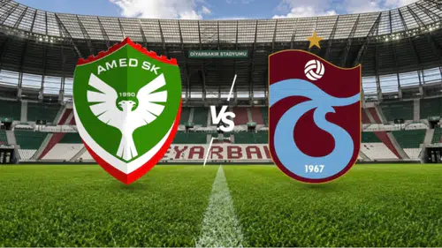 Amedspor Trabzonspor maçının ilk 11'leri resmen açıklandı: Kadrolar herkesi şaşırttı