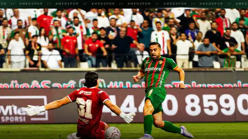 Amedspor'un ilk hafta zaferi taçlandı: Dia Saba'nın golüne büyük onur