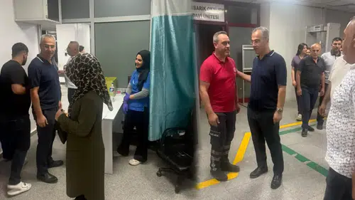 Diyarbakır’da gece mesaisi sürprizi: İl Sağlık Müdürü hastanenin nabzını tuttu