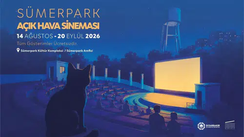 Diyarbakır'da ücretsiz sinema günleri başlıyor: 6 hafta boyunca açık havada film keyfi