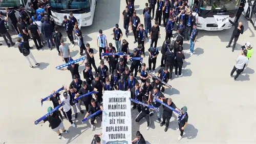 Amedspor'un rakibi Erzurumspor'un taraftarları 17 araçlık konvoyla Diyarbakır'a geliyor