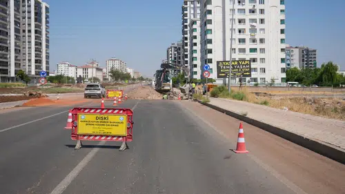 Diyarbakır'da 5 bin 500 metrelik hat yenileniyor: 20 günlük yoğun mesai