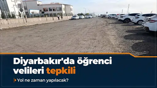 Diyarbakır'da veliler isyanda: Yol ne zaman asfaltlanacak?