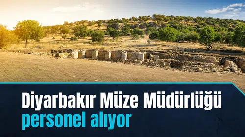 Diyarbakır Müze Müdürlüğü personel alımı yapıyor: Son başvuru bugün
