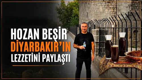 Hozan Beşir'den Diyarbakır'a özlem dolu paylaşım: Kentin meşhur lezzetini anlattı