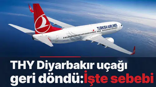 Diyarbakır-İstanbul seferinde acil durum: Pilot geri dönüş kararı aldı